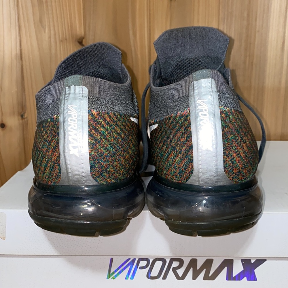 2017 Nike Air Vapormax Flyknit Grey Multi Color - Picture 4 of 12
